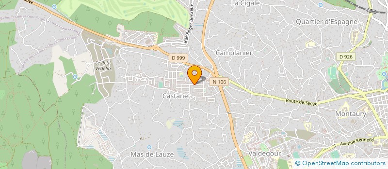 localisation de l'entreprise BV COMMUNICATION à NIMES
