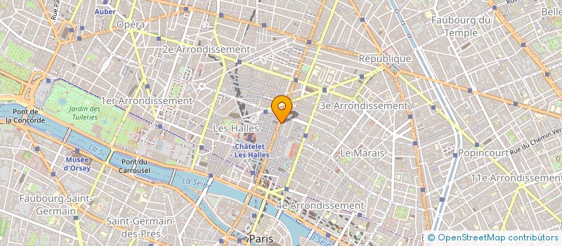 localisation de l'entreprise BV CONSEIL  PARIS