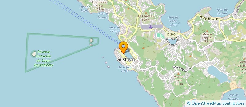 localisation de l'entreprise BV CONSEIL à SAINT BARTHELEMY