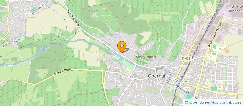 localisation de l'entreprise BV CONSEILS à OBERNAI