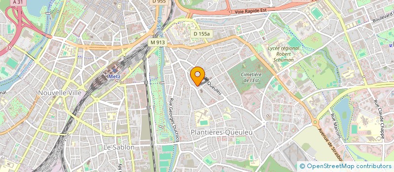 localisation de l'entreprise BV CONSULTING à METZ