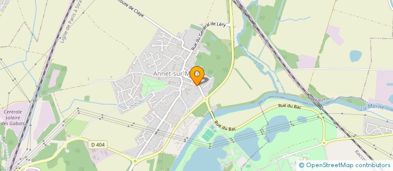 localisation de l'entreprise BV ELEC à ANNET-SUR-MARNE