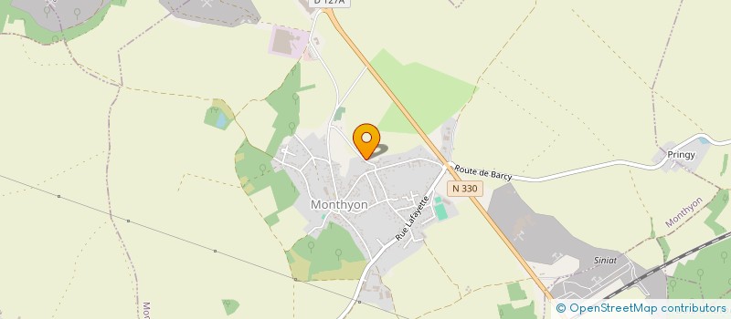 localisation de l'entreprise BV ELEC 77 à MONTHYON