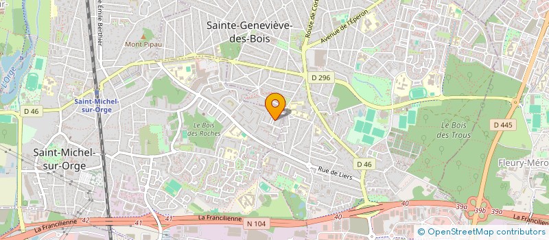 localisation de l'entreprise BV ELEC à SAINT-MICHEL-SUR-ORGE