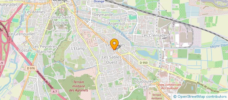 localisation de l'entreprise BV FLEURS  ORANGE