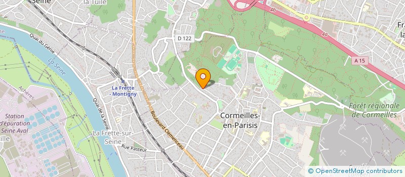 localisation de l'entreprise BV LOC  CORMEILLES-EN-PARISIS