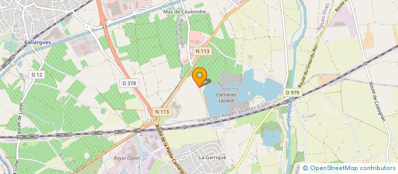 localisation de l'entreprise BV NAT' à AIGUES-VIVES