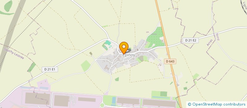 localisation de l'entreprise BV3C  QUEANT