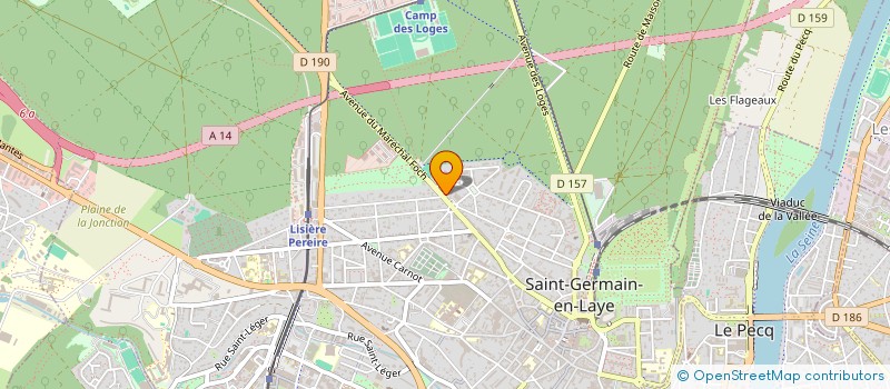 localisation de l'entreprise BVA à VERSAILLES