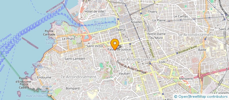 localisation de l'entreprise BVA à MARSEILLE