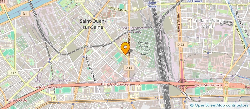 localisation de l'entreprise BVA AUDIT & CONSEIL FRANCE à SAINT-OUEN-SUR-SEINE
