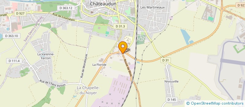 localisation de l'entreprise BVA CENTRE SERVICES à CHATEAUDUN