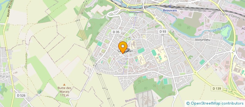 localisation de l'entreprise BVA DRIVER  BEAUVAIS