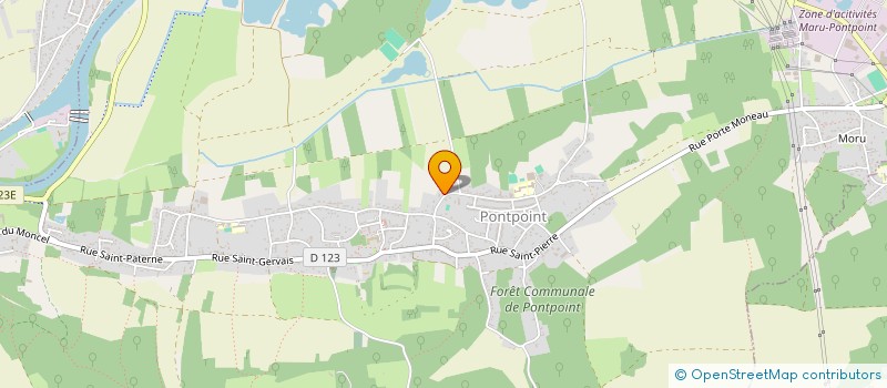 localisation de l'entreprise BVA NOGENT  PONTPOINT