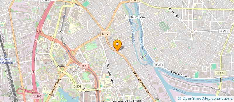 localisation de l'entreprise BVA2M à CRETEIL