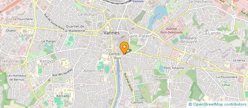 localisation de l'entreprise BVAN à VANNES
