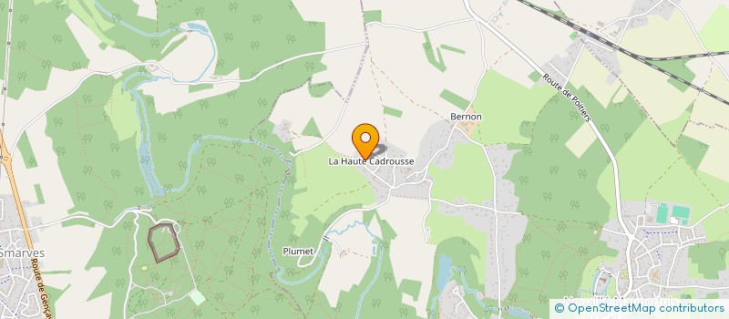 localisation de l'entreprise BVB INVEST  NOUAILLE-MAUPERTUIS