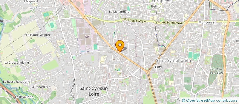 localisation de l'entreprise BVCONSEILS  FONTENAY-LE-COMTE