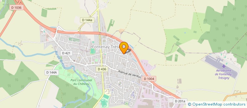 localisation de l'entreprise BVD CREATIONS  FONTENAY-TRESIGNY