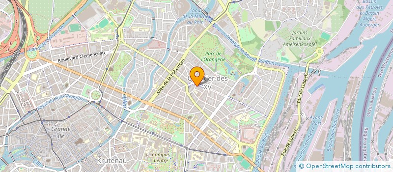 localisation de l'entreprise BVD IT à STRASBOURG