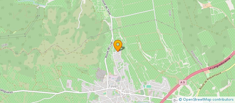 localisation de l'entreprise BVDOM  TAVEL