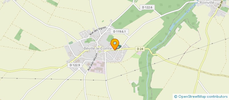 localisation de l'entreprise BVE à BEVILLE-LE-COMTE
