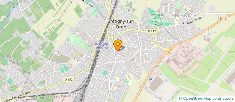 localisation de l'entreprise BVE FUTSAL à BRETIGNY-SUR-ORGE
