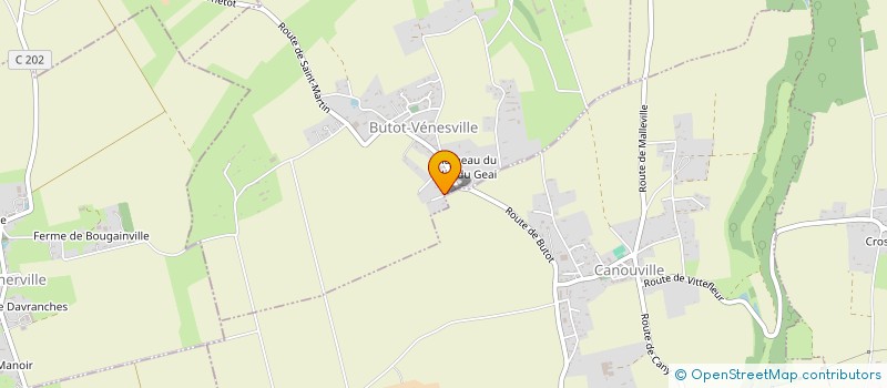 localisation de l'entreprise BVE INVESTISSEMENT  BUTOT VENESVILLE