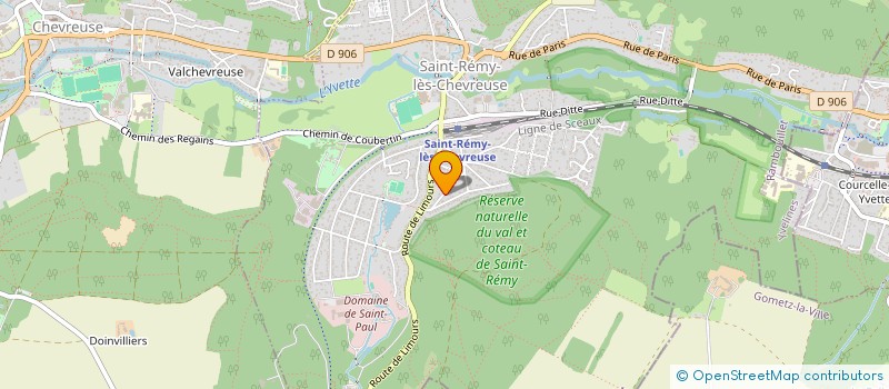 localisation de l'entreprise BVEI à SAINT-REMY-LES-CHEVREUSE