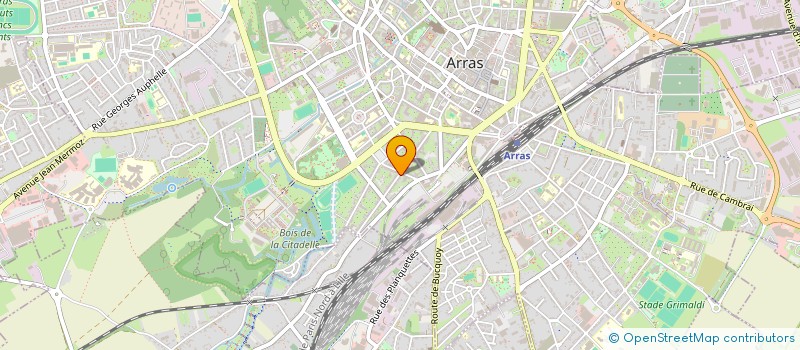 localisation de l'entreprise BVEL à ARRAS