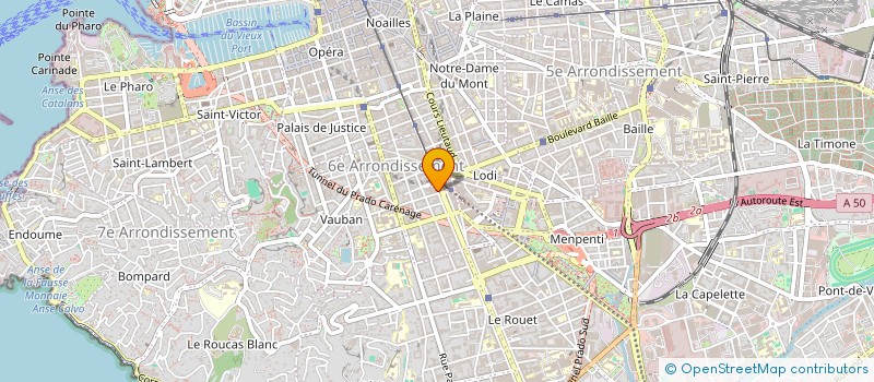 localisation de l'entreprise BVELO SASU  MARSEILLE