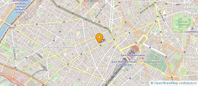 localisation de l'entreprise BVF  PARIS