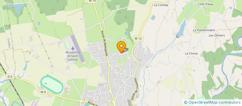 localisation de l'entreprise BVF  SAINT-GALMIER