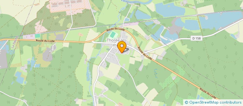 localisation de l'entreprise BVF IMMO  THOREE-LES-PINS