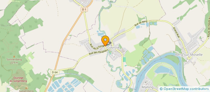 localisation de l'entreprise BVH  GAVISSE