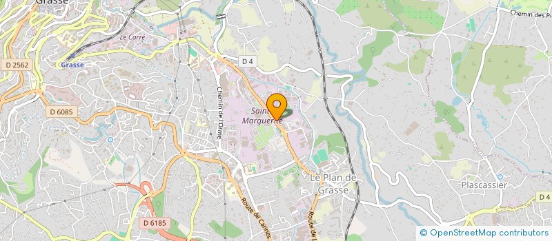 localisation de l'entreprise BVHM à GRASSE