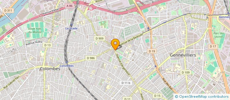 localisation de l'entreprise BVHOLDING  ASNIERES-SUR-SEINE