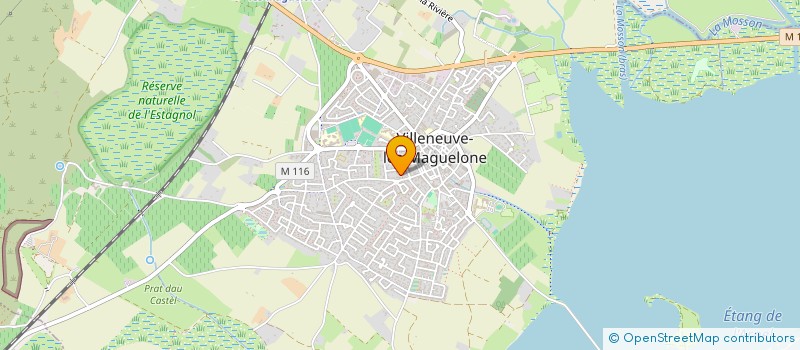 localisation de l'entreprise BVI  VILLENEUVE-LES-MAGUELONE