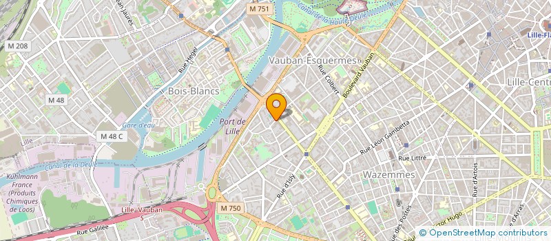 localisation de l'entreprise BVI.EU FINANCE à LILLE