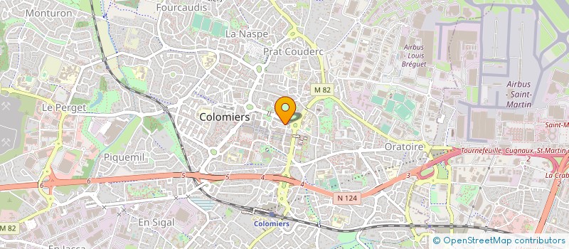 localisation de l'entreprise BVI INVEST  VERDUN-EN-LAURAGAIS