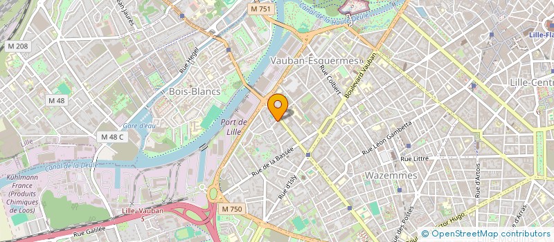 localisation de l'entreprise BVI-INVEST.FR  LILLE