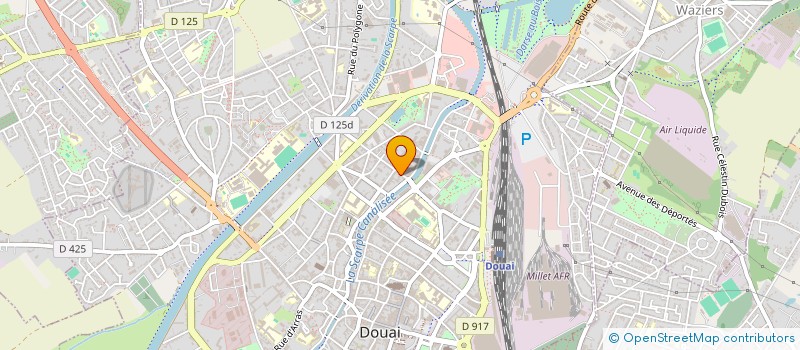 localisation de l'entreprise BVIMMO144 à DOUAI