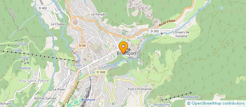 localisation de l'entreprise BVJJ à BRIANCON