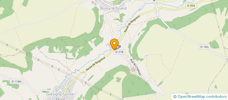 localisation de l'entreprise BVK  BUSSY-LE-GRAND