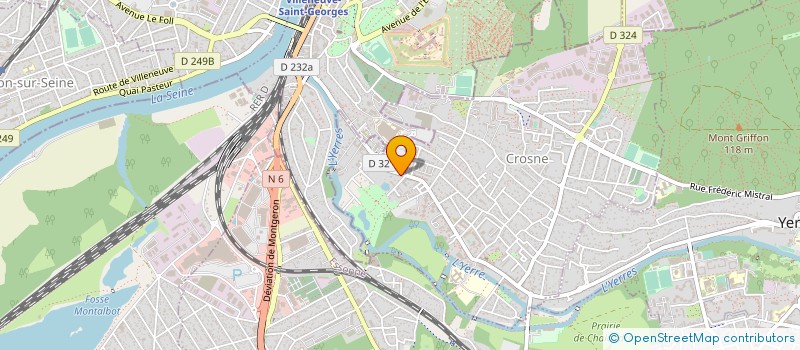 localisation de l'entreprise BVK BATIMENT à CROSNE