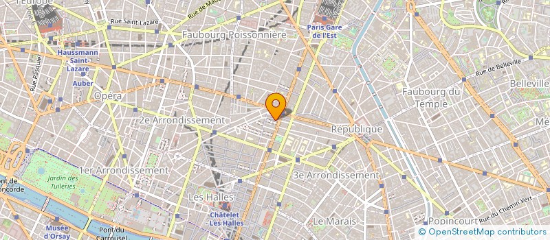 localisation de l'entreprise BVK STUDIO à PARIS