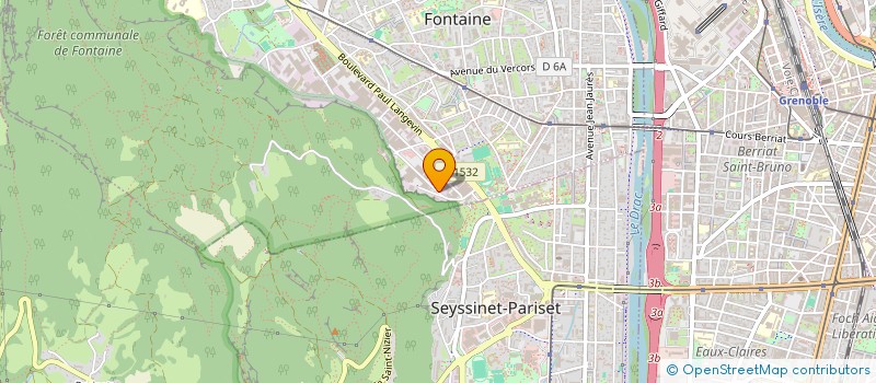 localisation de l'entreprise BVL  FONTAINE