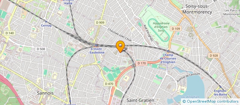 localisation de l'entreprise BVL à EAUBONNE