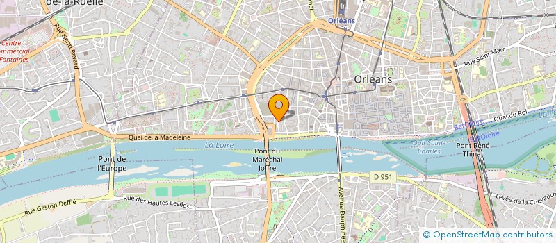 localisation de l'entreprise BVL à ORLEANS