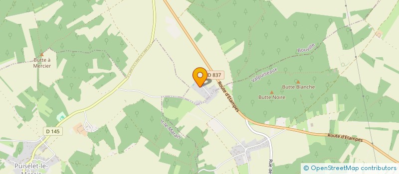 localisation de l'entreprise BVL  BOUVILLE